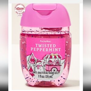 Bath & Body Works Twisted Peppermint PocketBac - Pink